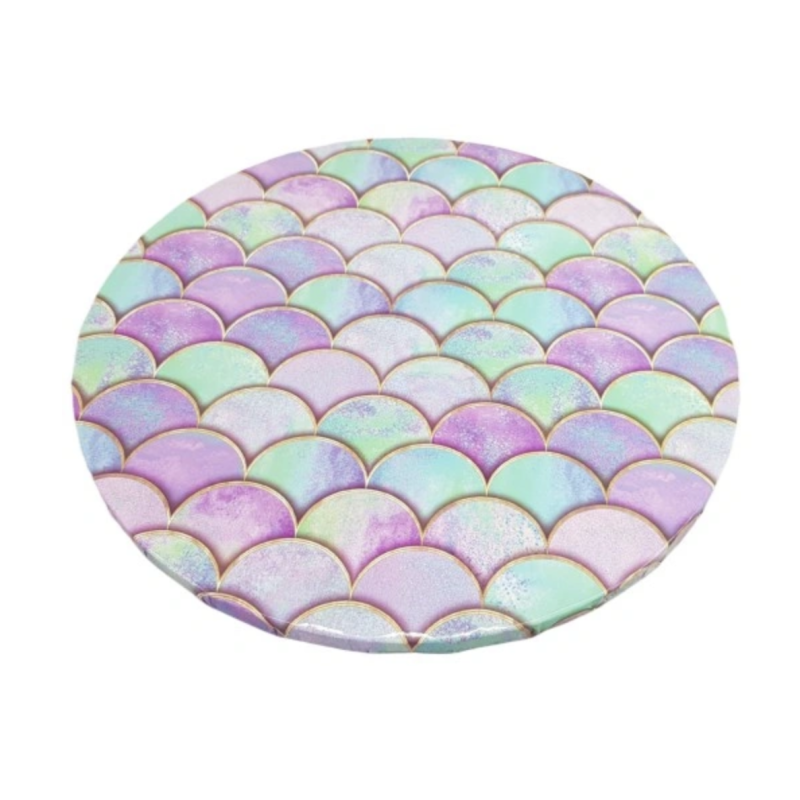 Julita tortalap 10 mm merev sellő pikkelyek 30 cm