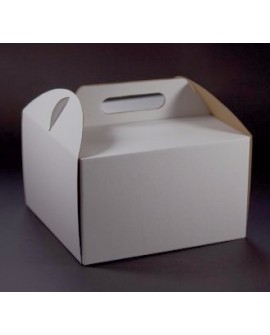 HIGH-Verpackung 32x32x25 cm Weißer Karton HIGH-Verpackung 32x32x25 cm Weißer Karton