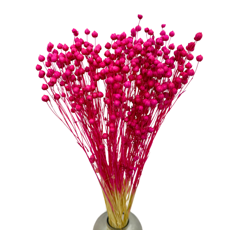 Dried flowers Cake decoration Tinsel yellow 10 branches