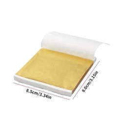 GOLD LEFT Edible gold in leaf 25 pcs.