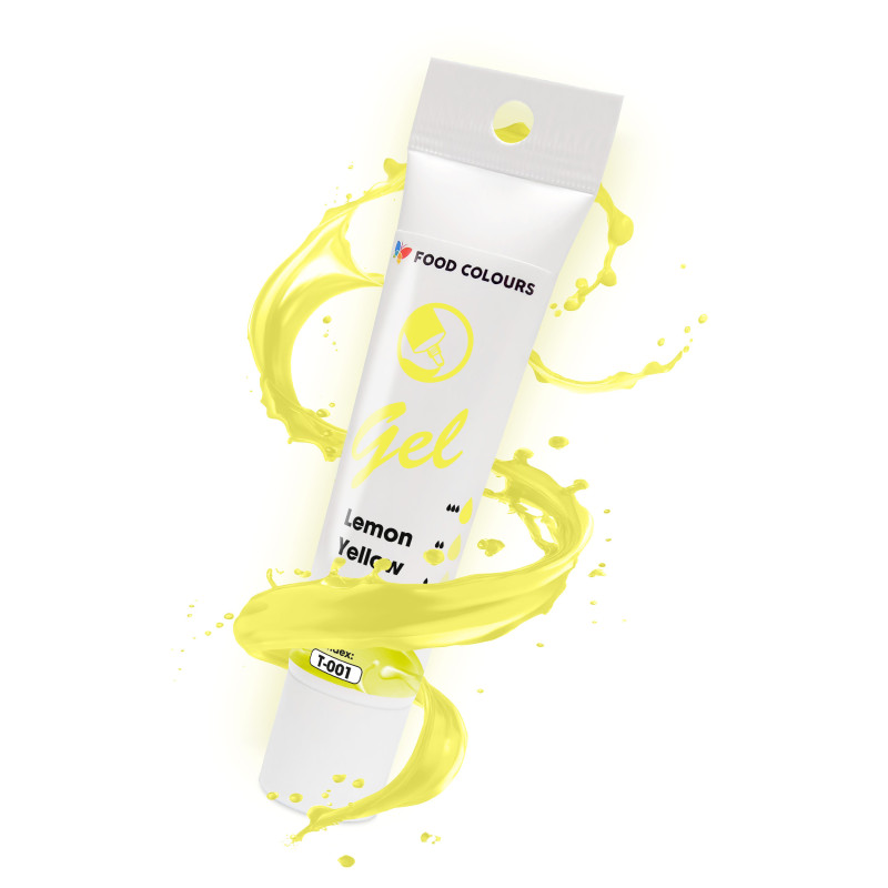 Barwnik Food Colours tubka 30g Lemon Yellow