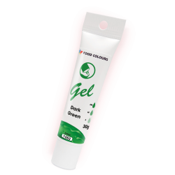 Краситель Food Colours тюбик 30 г Зеленый Темно-зеленый
