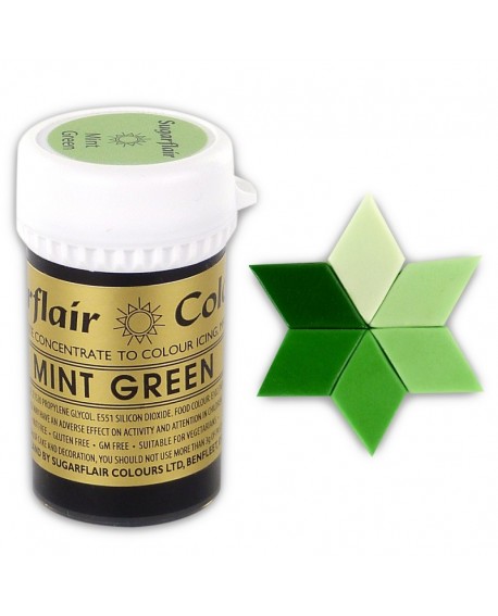Barwnik w żelu Sugarflair ZIELEŃ MIĘTOWA Mint Green