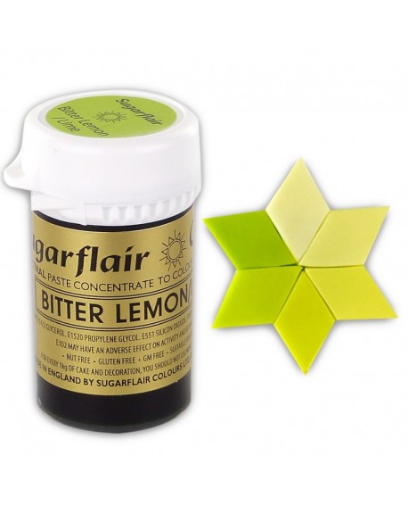 Sugarflair Lemon Lime/Bitter Lemon Paste Dye