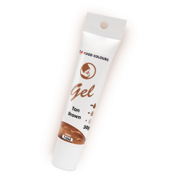 Barwnik Food Colours tubka 30g Brown Opalony