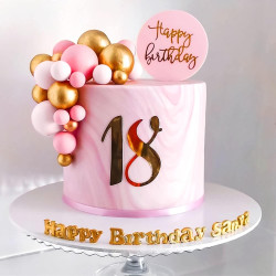 Topper BALL BALLONS Tortenaufleger Topper BALL BALLONS Tortenaufleger