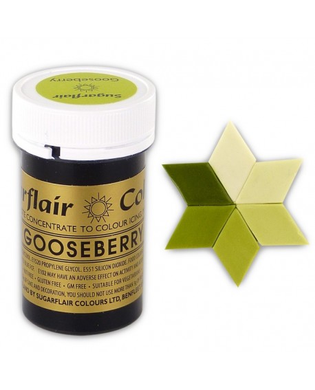 Sugarflair AGREST Gooseberry Paste Dye