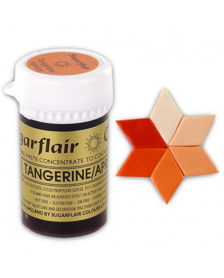 Sugarflair Paste Dye MANDARINE / MORELA Tangerine