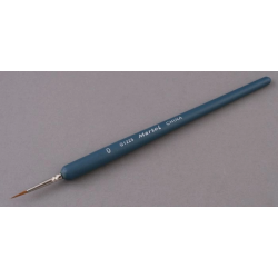 Precision Brush Size 1 for detail painting Natural sable hair