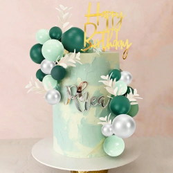 Topper BALL BALLONS Tortenaufleger