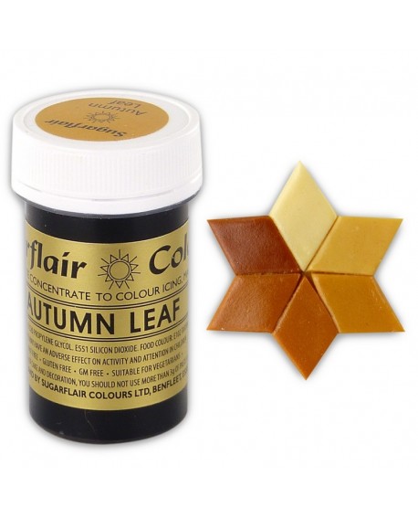 Lebensmittelfarbe,Gel Sugarflair Autumn Leaf