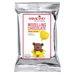 Czekolada plastyczna do modelowania ŻÓŁTA 250 g Saracino Przecena...
