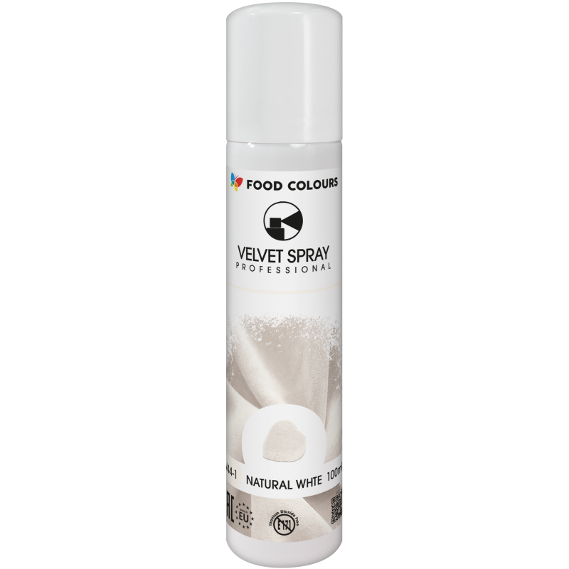 WHITE food colouring spray 250 ml