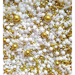 Posypka MAKARONIKI SREBRNE 300 g Decor