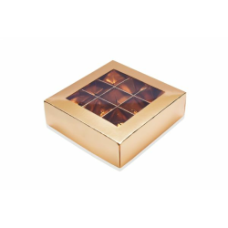 BOX FÜR GROSSE 20x9 cm Macarons + Einlage Set von 10 Stück