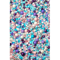 Posypka MAKARONIKI SREBRNE 300 g Decor