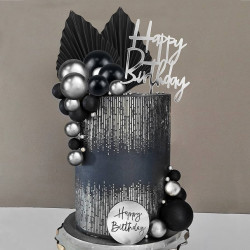 Topper BALL BALLONS Tortenaufleger