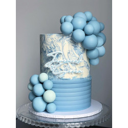 Topper BALL BALLONS Tortenaufleger