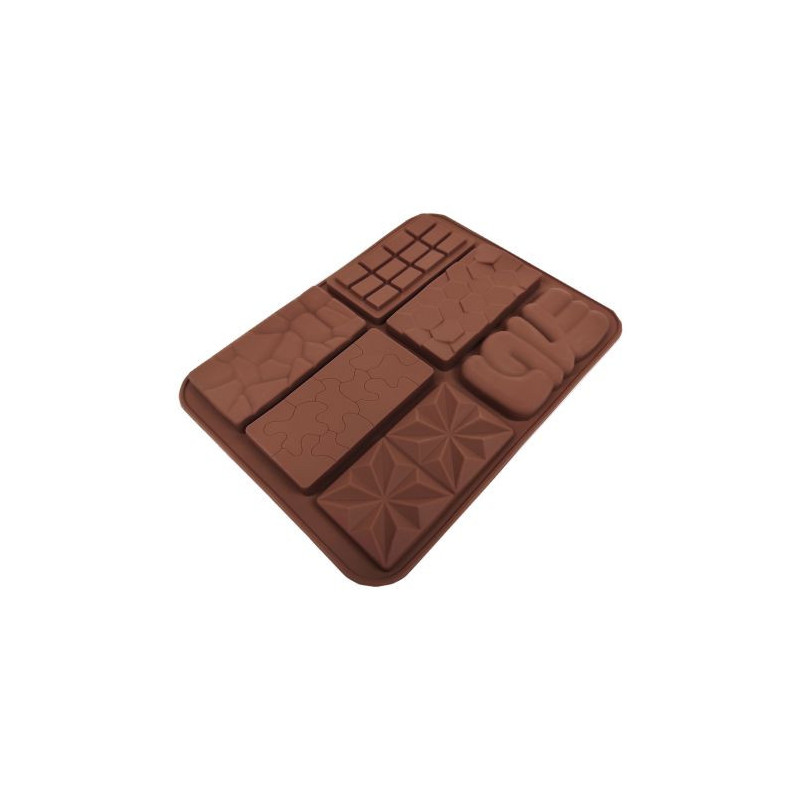 Silikonform MINI CHOCOLATE 27x37 mm Schokoladentafel