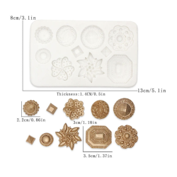 Forma silikonowa KULE 5 cm Półkule