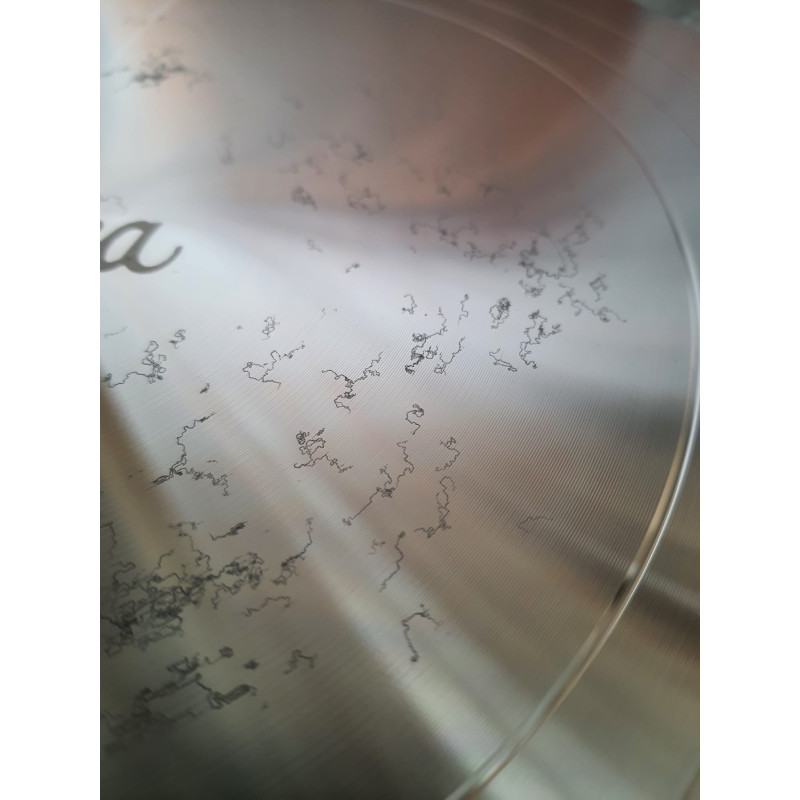 Talerz obrotowy metalowy Decora Patera SKAZA Przecena
