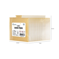 Banketttablett gold 10 cm rund 100 Stück Tablettunterlage