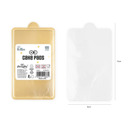 Banketttablett gold 10 cm rund 100 Stück Tablettunterlage