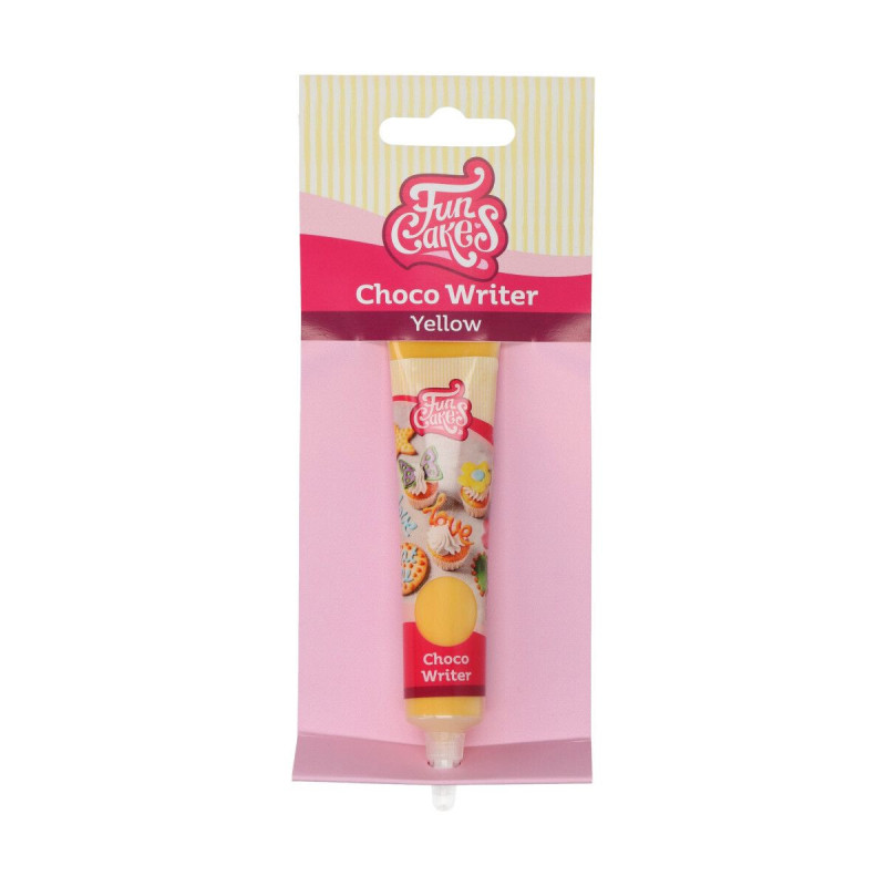 Sugar marker Icing in a tube Yellow Choco Writer