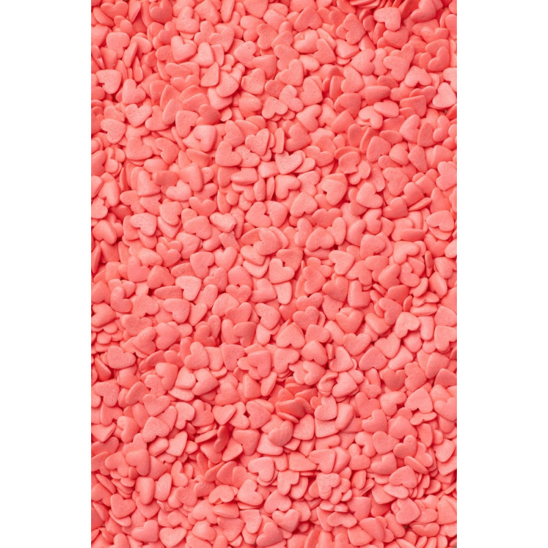 Édes Rózsaszín Szívecskék Szórás 50g