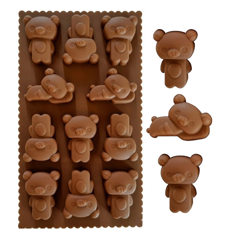 EU BEARS silikonová forma 11 dutin