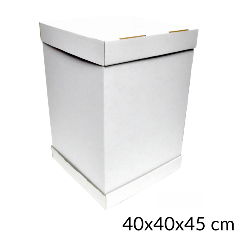 40x40 cm HIGH CAKE BOX 45 cm 5 COMPOSITE HIGH CAKE BOX