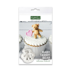 Katy Sue silicone mould teddy bear