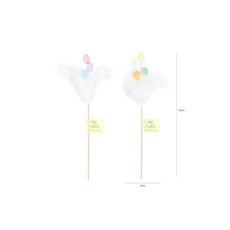 Piker Easter Eggs Eggs 1 ks. Topper