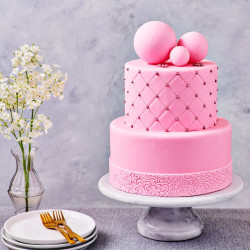 Masa cukrowa do obkładania FC RÓŻOWA 500g Baby Pink