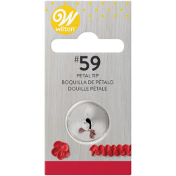 Petal tip no 102 Wilton decorating tip for flowers, petals, roses...