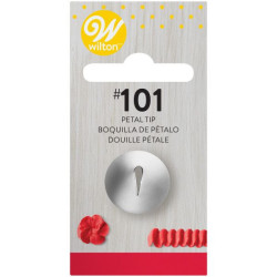 Petal tip no 102 Wilton decorating tip for flowers, petals, roses...