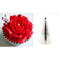 Petal tip no 102 Wilton decorating tip for flowers, petals, roses 418-102