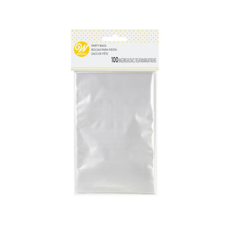 Wilton cukorzsákok 10x15 cm 100 db drótzsák
