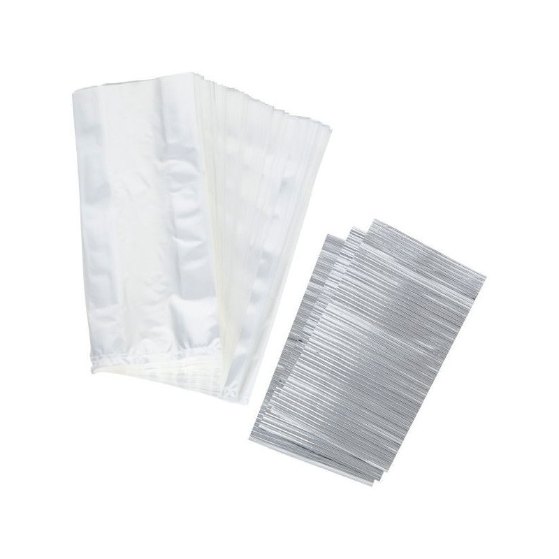 Wilton cukorzsákok 10x24 cm 150 db drótzsák