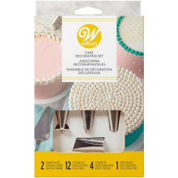LARGE backing set (1M, 2A, 2D, 4B) and Wilton bags 12 el.