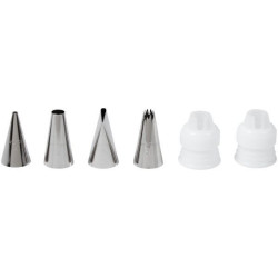 LARGE backing set (1M, 2A, 2D, 4B) and Wilton bags 12 el.