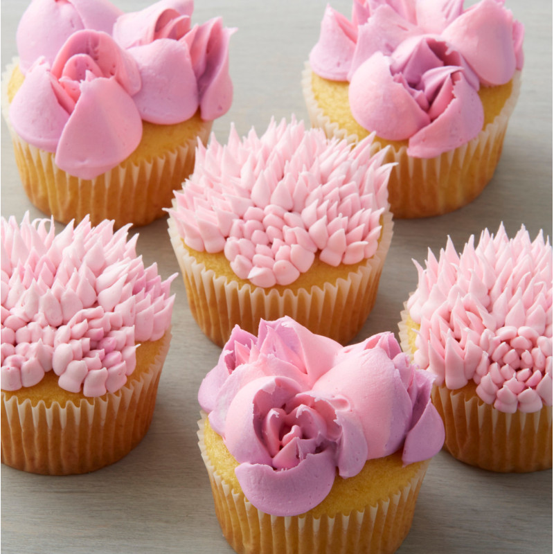 Easy Bloom 4 Wilton flower tip set