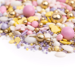 Posypka Słodki Bufet PASTEL NEST 90g Wielkanoc Kwiatki