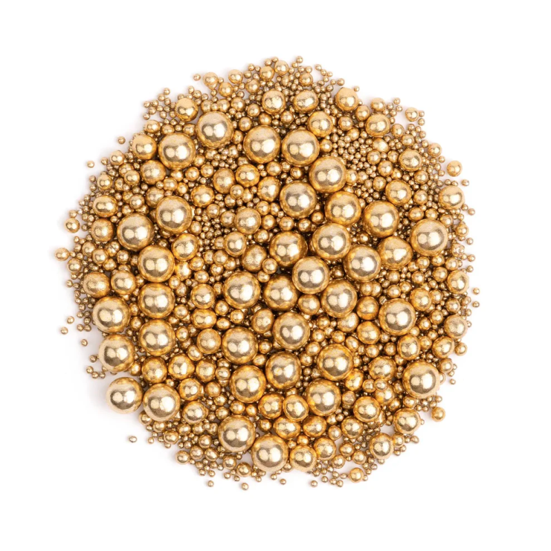 Słodki Bufet Old Gold PEARL CORE golden pearls mix 90g