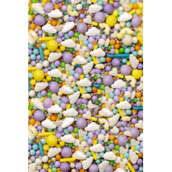 Posypka MAKARONIKI SREBRNE 300 g Decor