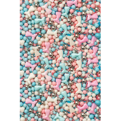 Posypka MAKARONIKI SREBRNE 300 g Decor