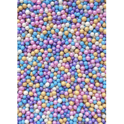 Posypka MAKARONIKI SREBRNE 300 g Decor