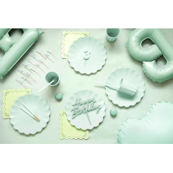 Topper ZŁOTE KRYSZTAŁY Ozdoba na tort