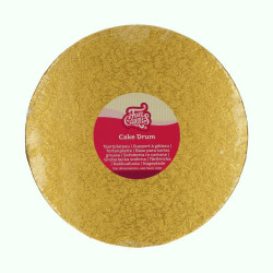 Fun Cakes Tortenunterlage, 12 mm, steif, goldfarben, 20 cm