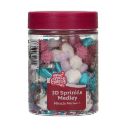 Posypka MAKARONIKI SREBRNE 300 g Decor